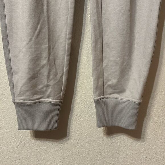Lafayette 148 New York Light Gray Joggers Large - Picture 5 of 6